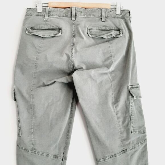 J BRAND Houlihan Vintage Olive Cargo Ankle Zip Low Rise Jeans Sz 31 - Picture 10 of 15